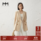 麥檬【多款可選】MM商場(chǎng)同款淺春系西裝外套通勤質(zhì)感上衣5F4313061 米色5992110681 S