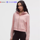 lululemon Scuba Oversized Full-Zip Hoodie 加拿大直郵 全拉戴帽衛衣外套 雜霧粉玫瑰金拉非金標(PKHZ/RSGO)Full-ZIP全拉帶帽 XS /S