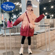 迪士尼（Disney）女童冬裝羽絨棉服2025新款兒童加厚棉衣女孩大童冬季韓版棉襖外套 粉色 【送同款包包】 140 cm