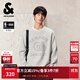 杰克·瓊斯（JACK&JONES）男裝秋季毛衣針織衫NBA聯(lián)名款字母圖案寬松圓領(lǐng)長(cháng)袖上衣225425022 G01石灰花灰 常規 M （175）