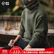 馬登工裝 美式復古純色保暖高領(lǐng)針織衫馬海毛毛衣秋季個(gè)性打底衫男 綠色 2XL