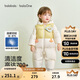 巴拉巴拉童裝嬰兒羽絨服連體衣2025寶寶冬裝加厚保暖哈衣爬服208425120217