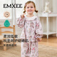 嫚熙（EMXEE）兒童家居服絲柔果棉純棉寶寶睡衣套裝空調服夏季男女童 精靈夢(mèng)花園【四季款】 100 cm （2-3歲，體重12-13.5kg）