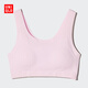 優(yōu)衣庫童裝女童AIRism背心式少女文胸少女文胸防凸點(diǎn)482006 10 水粉色 L /160 cm