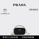PRADA/普拉達【禮物】女士Saffiano牛皮革迷你小包單肩包女包 黑色