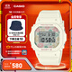 卡西歐（CASIO）BABY-G BGD-565復古碎花運動(dòng)時(shí)尚女士手表防水防震石英手表 禮物 BGD-565RP-7PR