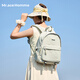 Mr.ace Homme輕便百搭雙肩包女戶(hù)外防水小背包百搭書(shū)包通勤電腦包灰豆綠常規款
