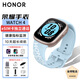 榮耀手表4支持eSIM獨立通話(huà)智能電話(huà)10天長(cháng)續航運動(dòng)睡眠血氧監測成人男女士時(shí)尚運動(dòng)方形手表 金色表框【含云水藍表帶】