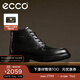 愛(ài)步（ECCO）皮靴男鞋 25年秋冬新款男靴時(shí)尚潮流厚底靴子男 都市奧陸斯550314 黑色55031401001 43