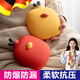 鴻志靜選德國熱水袋注水灌水暖水袋橡膠女學(xué)生可愛(ài)暖手寶床上睡覺(jué)用防爆 1個(gè)【黃色】熱水袋(送針織套)