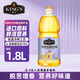 KING'S冷榨亞麻籽油1.8L  冷榨高亞麻酸食用油  胡麻油 【進(jìn)口原料】冷榨亞麻籽油1.8L