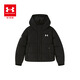 Under Armour童裝兒童高領(lǐng)運動(dòng)休閑羽絨服中性大童冬季合體版羽絨服254206190 黑色 170