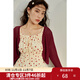 獨束大碼女裝【多色】百搭清涼夏裝小衫胖mm慵懶風(fēng)休閑針織開(kāi)衫女 紅色 L