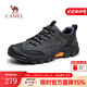 駱駝（CAMEL）【黑爪鞋】男鞋城市戶(hù)外徒步運動(dòng)休閑鞋男低幫工裝鞋 G13A379175 黑色 42