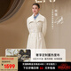 艾萊依【宋佳同款】鵝絨服女2025新款氣質(zhì)風(fēng)衣羽絨服可脫卸圍巾長(cháng)款外套 乳灰米-升級款 S 【建議110-130斤】155