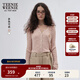Teenie Weenie小熊女裝2025年秋季新款薄款chic空調衫氣質(zhì)針織開(kāi)衫 淺粉色 M