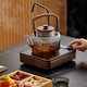茗光自動(dòng)上水電陶爐煮茶壺煮茶器蒸煮一體茶壺燒水煮茶爐養生壺