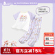 久歲伴【miiiiichan聯(lián)名】?jì)和屡?00%純棉家居服套裝透氣短袖長(cháng)褲