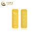 中國黃金（CHINA GOLD）AU9999新款薄片投資金條 100g 100g