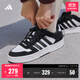 adidas「小鋸齒」D-PAD CLASSIC美高風(fēng)籃球風(fēng)板鞋男女阿迪達斯   白色/黑色   41