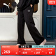 彪馬（PUMA）復(fù)古寬松直筒闊腿運動褲男女秋冬休閑純棉針織長褲692897 黑色-01 L (180/78A)