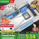 卡貝（cobbe）5.0加厚廚房水槽大單槽SUS304不銹鋼洗菜盆一體盆米粒壓紋集渣盆