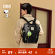 森馬（Semir）雙肩包男史努比系列24學(xué)院風(fēng)情侶背包大容量電腦包書(shū)包開(kāi)學(xué)新學(xué)期 黑綠色調00394 均碼