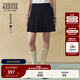 Teenie Weenie小熊女裝半身裙2025年夏季新款學(xué)院感少女俏皮百褶裙 藏青色 S