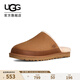 UGG秋季新款男士時(shí)尚舒適輕便簡(jiǎn)約純色平底包頭休閑拖鞋 1174585 CHE | 栗色 45