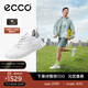 愛(ài)步（ECCO）休閑鞋男 戶(hù)外運(yùn)動(dòng)鞋輕便跑步鞋牛皮休閑鞋男鞋 靈動(dòng)525204 HL 白色52520450874 42