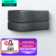 羅技（Logitech）K860無(wú)線(xiàn)藍牙鍵盤(pán) 人體工學(xué)鍵盤(pán)分體式 筆記本電腦辦公鍵盤(pán)Mac 帶手托電池款家用多設備 全尺寸 K860鍵盤(pán)(優(yōu)聯(lián)接收器)