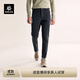KAILAS凱樂(lè )石洛克X軟殼褲男抓絨保暖防靜電戶(hù)外防風(fēng)加厚登山徒步褲秋冬 玄青黑 36