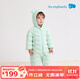 麗嬰房（Les enphants）【商場(chǎng)同款】嬰兒羽絨服哈衣厚款外出連體衣寶寶保暖羽絨服連身衣 鼠尾草綠 90cm 2歲