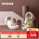 卡駱馳（CROCS）秋冬新品休閑鞋秋冬洞洞鞋貝雅暖絨暖棉|206633 冬日白-11S (建議買(mǎi)大一碼) 37 /38(230mm)