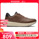 ROCKPORT樂(lè )步【明星同款】男士高端休閑鞋新款真皮商務(wù)厚底鞋運動(dòng)休閑鞋子 棕色 42