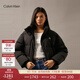 Calvin KleinJeans【防水】秋冬女士戶(hù)外休閑少女風(fēng)ck絨領(lǐng)立領(lǐng)鴨絨羽絨服外套 BEH-太空黑 S