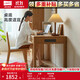 林氏家居實(shí)木書(shū)桌學(xué)習桌小學(xué)生書(shū)桌寫(xiě)字桌子電腦桌歐式辦公桌家用家具PK1V