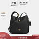 蔻馳（COACH）奧萊女士HADLEY多功能斜挎包單肩包通勤 IM/黑色