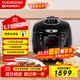 福庫（CUCKOO）黑珍珠電壓力鍋?lái)n國進(jìn)口IH加熱打鐵名匠內膽可預約多功能高壓飯煲3L 1-3人CRP-HVXF0650SS