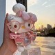 正版廚師hellokitty包包掛件毛絨玩偶生日禮物女閨蜜元旦跨新年 小粉廚師kitty+禮袋【正版】