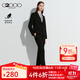 G2000【柔軟舒適】G2000女裝2024春秋商場(chǎng)同款商務(wù)通勤修身西服西褲. 西服-黑色 M /36