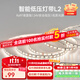 Yeelight智能LED燈帶可拼接超亮氛圍色溫可調語(yǔ)音控制L2低壓燈帶 智能控制-裸板款【24V-10W/5米】