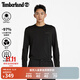 添柏嵐（Timberland）官方男裝快干長(cháng)袖T恤秋冬戶(hù)外UPF40防曬|A6AMU A6AMU001/黑色 2XL