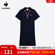 樂(lè )卡克法國公雞女款網(wǎng)球風(fēng)復古翻領(lǐng)連衣裙CBT-6658234 藏青/NVY S