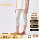 巴拉巴拉女童打底褲兒童褲子2025夏裝中大童五分褲舞蹈休閑褲208225123002