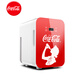 可口可樂(lè )（Coca-Cola）車(chē)載冰箱18L迷你小冰箱車(chē)家兩用小冰箱學(xué)生宿舍辦公室冷暖小冰箱