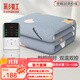 彩虹（RAINBOW） 電熱毯雙人雙控電褥子自動(dòng)關(guān)斷安全暖床排潮加厚雙溫雙控電毯子 【云感星月灰 雙溫雙控】180*150cm-無(wú)紡布