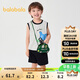 巴拉巴拉童裝男童短袖套裝寶寶2025夏季新款速干兒童兩件套酷208225119109