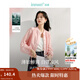 茵曼（INMAN）萊賽爾防曬襯衫2025夏女裝新款輕薄遮陽(yáng)罩衫開(kāi)衫外套上 藕粉色 S