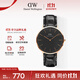 丹尼爾惠靈頓（DanielWellington）DW手表男表40mm表盤(pán)皮表帶超薄男士石英表父親生日禮物DW00100129